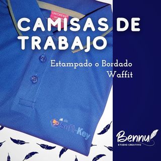 👕 Camisas para trabajo con tecnología dry fit de Waffit, frescas y resistentes. 

Personalizadas con estampado o bordado, ambos de alta duración y calidad. 

📱Cotizá con nosotros al 6233-7401

#trabajo #empresarios #oficina
#tshirt #personalizado