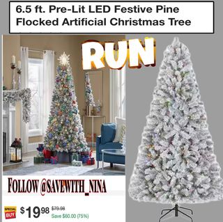 Please like this post and comment “Link” I’ll DM the link to you.

🚨Hurry run 6.5ft Pre-lit LED Xmas trees on sale for only $19.xx 

🔶Link in my bio @savewith_nina
🔶Join my Telegram and Facebook group for more deals and clearance in my bio @savewith_nina 
🔶Follow my backup account @glitch.deals999

Disclaimer:
I do not own the brand’s trademarks, logos or pictures or products posted. I do not intend to infringe on copyright. I find such content available on the internet. Contents are considered fair use.

CONTENT IS PROVIDED “AS IS” PROMO CODES IF ANY MAY EXPIRE ANYTIME
