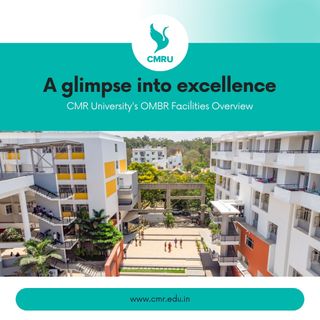 Exploring Excellence: Unveiling CMR University's OMBR Campus Facilities
Discover a harmonious blend of learning and lifestyle at CMR University's OMBR Campus, where every step is a journey into the heart of holistic education. 

The campus, adorned with architectural wonders, showcases a commitment to shaping the future of its students through cutting-edge facilities.

#CMRUCampus #OMBRFacilities #EducationInnovation #StudentExperience #CampusWonders #FutureLeaders #LearningSpaces #InnovativeEducation #ExcellenceInLearning #BeyondClassrooms #EducationalFacilities #CMRUJourney #TomorrowLeaders #LimitlessOpportunities #EmpoweringMinds #EducationalExcellence #StudentLife #InspiredLearning #BrightFutureAhead