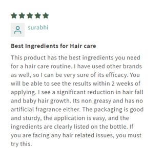 Reviews are in & everyone is loving it!!! 🥳

All-in-1 ROSEMARY REDENSYL HAIR GROWTH SERUM! 🌿✨

Prepared with powerful & potent ingredients like
1️⃣Rosemary helps promote hair growth, reduce hair thinning & promote healthy scalp (Based on clinical study*)
2️⃣Redensyl helps boost hair regrowth, strengthen follicles (Based on clinical study*)
3️⃣Anagain helps control hair loss, increase hair volume and revive hair density (Based on clinical study*)
4️⃣Melanogray helps boost melanin production, darken hair (Based on clinical study*)

*Get more details on certification and studies on the product page of our website

Be a part of the biggest Hairvolution!💁‍♀️

#rosemaryserum #viralserum #serumforhair #hairgrowthtips #hairgrowthproducts #redensyl #melanogray