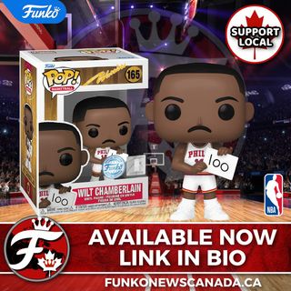 Landing Now at Your Local Independent Funko Retailer

Funko Pop! Basketball: Philadelphia Warriors - Wilt Chamberlain -  Special Edition

https://www.mypops.ca/f8jo1q

Use Promo Code LOVE5 for 5% OFF Your Funko Purchase at MyPops

Contact your local Independent Comic Book or Specialty Retailer for availability.

#nerdlife #vinylfigures #funkocommunity #funkocollector #toycommunity #collectibles #geeklife #popculture #funkofanatic #funkofamily #popvinyl #funkopop #funko #funkopopvinyl #funkofunatic #funkopops #funkoaddict #funkocanada #ad #basketball #nba #wiltchamberlaine