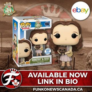 Available Now at the eBay Canada Funko Shop

Funko Pop! Movies: The Wizard of Oz 85th Anniversary - Dorthy with Toto (Sepia) Funko Shop Exclusive

https://ebay.us/6fRzbF

#nerdlife #vinylfigures #funkocommunity #funkocollector #toycommunity #collectibles #geeklife #popculture #funkofanatic #funkofamily #popvinyl #funkopop #funko #funkopopvinyl #funkofunatic #funkopops #funkoaddict #funkocanada #ad #wizardofoz #toto #noplacelikehome
