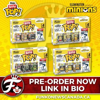 Coming Soon to Your Local Funko Bitty Pop Retailer

Funko Bitty Pops! Minions

Amazon CA:
https://amzn.to/3xlDwTj 

Amazon US:
https://amzn.to/3VwKtv5

#nerdlife #vinylfigures #funkocommunity #funkocollector #toycommunity #collectibles #geeklife #popculture #funkofanatic #funkofamily #popvinyl #funkopop #funko #funkopopvinyl #funkofunatic #funkopops #funkoaddict #funkocanada #ad #bittypops #minions