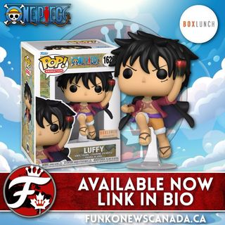 Available Now and Shipping to Canada at BoxLunch

Funko Pop! Animation: One Piece - Luffy (Uppercut) BoxLunch Exclusive

https://go.funkonewscanada.ca/boxlunch-luffy

Note: This MAY be available at a Canadian Retailer at a later date

#nerdlife #vinylfigures #funkocommunity #funkocollector #toycommunity #collectibles #geeklife #popculture #funkofanatic #funkofamily #popvinyl #funkopop #funko #funkopopvinyl #funkofunatic #funkopops #funkoaddict #funkocanada #ad #anime #onepiece #luffy