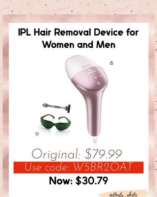 Great Mother’s gift idea 🥰
62% OFF  for IPL Hair Removal for Women 
Use Code: W5BR2OAT（all color available）
Clip also coupon 

Click Link in my profile page to shop ! 
https://amzn.to/4bnKI0a

Prices and promotions are valid at the time posted but may expire at anytime . 
Ad ( earning commission )

Amazon Home. 
Amazon Must Have. Amazon Gadgets. Amazon Finds. Amazon deals. Amazon gift ideas. Online deals. For her 

#amazondeals #amazonhome #amazonfinds #amazonprime #amazonseller #dealoftheday