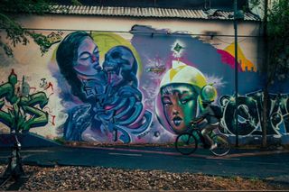 Graffiti, rain and a biker.

Shot with Fuji x100v 

#fuji #fujifilm #fujix100v #fujixseries #fujiphotography #photography #travelphotography #urbanphotography #cityphotography #mexico #cdmx #mexicocity #centralamerica