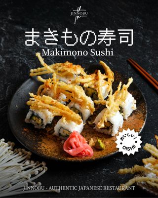 Kamu sudah pernah cicipi maki sushi yang satu ini belum? Rasanya yang umami banget dan bertekstur ini sangat sayang untuk dilewatkan loh 😉

Kalau kamu belum cobain, saatnya sekarang!

#Jinnobu #JapaneseAuthenticRestaurant #Padang #Sushi #MakimonoSushi