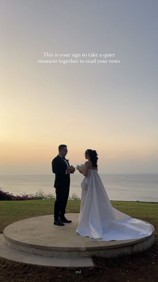 Take a moment, just the two of you, and let your hearts speak. This is your sign to read your vows in a quiet corner of paradise. 🌅💕

The Wedding of Matt & Tessa

Wedding Planner: #Varawedding @astini.77
Venue: @ayanaresort
MUA: @nikenxu
Bridal: @hiantjen
Decor: @silverdustdecor
Photo: @balipixtura_photography
Video: @leurafilm

#weddingplannerbali #wobali #baliweddingceremony #destinationweddingbali #balireception #balibride #baliwo #varawedding #weddingorganizerbali #weddingdibali #weddingplanning #weddingplanner #weddinginbali #weddinginspiration #weddinginspo #weddingideas #baliweddingceremony #marriedinbali #stylemepretty #baliwedding #weddingvows #vows