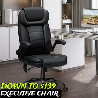 Ergonomic Office Chair with Adjustable Lumbar Support High Back Executive Desk Chair with Padded Flip Up Arms Computer Leather Chair with Spring Cushion for Home Office, 450LBS
Price drop! 🔥🔥🔥🔥
https://shopstyle.it/l/cd4Cw

Link to purchase is located in my bio/profile @minionrun_deals 

#walmart #walmartclearance #walmartsale #sale #hotdeals