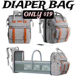 diaper bag  with changing station
Clip the Coupon and apply code: 25OO1RVO 
https://amzn.to/3zT8zqW

Link to purchase is located in my bio/profile @lovegooddeals 

#amazondeals #amazonfinds #amazon #sale #hotdeals #promo #code
