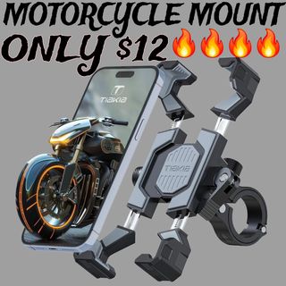 Motorcycle Phone Mount, 360Rotation, 4-Claw Design,H-Shaped, Sturdy and Durable, Compatible with 4.5-7 inch Smartphones, Gray-Blac.
Discount: 55%OFF
Original Price: $21.99
Deal Price: $12.09
Code: code: 45LJ5184
https://amzn.to/3YeMiOC

Link to purchase is located in my bio/profile @lovegooddeals 

#amazondeals #amazonfinds #amazon #sale #hotdeals #promo #code