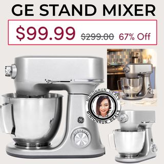 💥🔥Doorbuster deal! GE stand mixer 67% off 
Now $99 reg $299!
https://shopstyle.it/l/cd3ou

▫️▫️▫️▫️▫️▫️▫️▫️▫️▫️▫️ 
NEVER MISS OUT ON A DEAL!
✅ Join my F@cebook Group
✅ Join my Telegr@m channel 
✅All l!nks are in my b!o ⁣⁣& stories
✅️ ⁣Follow my backup acct @minionhot_deals 

l!nks are affiliated
#couponcommunity #discount #deals #clearance