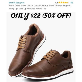 Men's Dress Shoes Classic Casual Oxfords Shoes for Men.
Discount: 50%OFF
Original Price: $45.99
Deal Price: $22.9
Code: 50TH6EQY 🔥
https://amzn.to/4deZAPl

Link to purchase is located in my bio/profile @lovegooddeals 

#amazondeals #amazonfinds #amazon #sale #hotdeals #promo #code