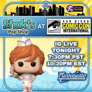 Shak’s is headed to Instagram Live TONIGHT as Day 1 of SDCC has finished!

Be sure to head over to @shakspopshop at 7:30PM EST / 10:30PM PST for all the lastest from San Diego! 

And be ready as Shak will be dropping the Con Sticker Exclusives shortly after the live! 

https://go.funkonewscanada.ca/sdcc-shaks

See you all tonight!

#nerdlife #vinylfigures #funkocommunity #funkocollector #toycommunity #collectibles #geeklife #popculture #funkofanatic #funkofamily #popvinyl #funkopop #funko #funkopopvinyl #funkofunatic #funkopops #funkoaddict #funkocanada #sdcc @shakspopshop