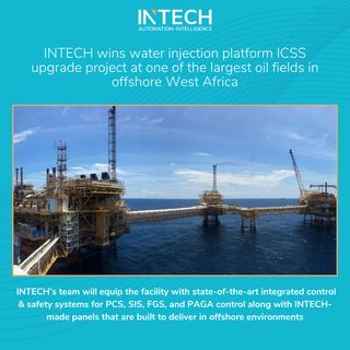 Through this project, INTECH’s team of experts will address the client’s pain-points around rising operational costs and declining production rates due to sub-optimal legacy system performance, breakdowns, and downtimes 

Find out more about this project in the Link in bio.

#offshoreoilandgas #waterinjection #offshoreplatform #integratedcontrolsystems #legacycontrolsystems #safetysinstrumentedsystems #fireandgassystems #processcontrolandsafety #controlpanels #africaoilandgas #westafrica