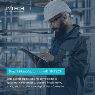 INTECH’s Smart Industries Readiness Index (SIRI) Certified consultants are ready to help you navigate your path to Industry 4.0.
Find out more in link in bio

We are geared to help factories assess their existing operational readiness across 16 dimensions and make the transition to Industry 4.0 as smooth and efficient as possible. 

Backed by one of the largest automation & digitalization focused organizations in the world, we address your production challenges holistically, prioritizing key focus areas for maximum impact across silos, processes, and technologies. 

#Industry40 #SmartManufacturing #DigitalTransformation #SIRI #OperationalExcellence #Automation #Digitalization #ManufacturingInnovation #SmartFactories