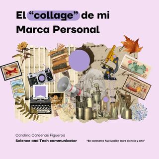 Según la RAE el collage es: “Técnica pictórica que consiste en componer una obra plástica uniendo imágenes, fragmentos, objetos y materiales de procedencias diversas”✂️

Me parece muy acertado la parte: “...de procedencias diversas”🤔

Ahora te digo el porqué:

El perfil profesional lo vas armando con la sumatoria de experiencias, conocimientos, estudios, habilidades que adquieres a lo largo de tu vida.

Pero no solo eso, acá entra también el collage de todo lo que compone tu persona.

Es por ello que hago hincapié en la marca personal.

Para mí existe un punto determinante en el armado de tu collage: ser auténtico 💎

Solo así puedes mostrar al mundo todas esas partes reales que te componen. Y a partir de ahí contribuir de la mejor forma posible.

Nuestra identidad no está delimitada por una solo aspecto, por ejemplo, la carrera que estudiamos.

Se suman muchas cosas a ello:  los lugares en los que viviste, las personas con las que te relacionaste, las experiencias que viviste, las habilidades que desarrollaste, los viajes que hiciste, las lecciones que aprendiste y tanta otras cosas.

Se trata de tomar y explotar esos puntos de tu historia (aquellos que te direccionen hacia donde quieres ir) para trabajarlos, comunicarlos y desde allí encontrar las mejores experiencias profesionales🚀

Explorando la creatividad en este camino de dedicarme a la comunicación de #ciencia y #tecnología, me he dado cuenta de ese lado artístico que siempre vivió en mí🎨 

Me gustaba escribir, expresar a partir de allí y también leer lo que otros tenían para expresar✒️

Como verán, hoy en día también le estoy apostando al diseño como una forma de expresar y comunicar.

Mi  cabeza también tiene su parte científica, saca conclusiones a partir de la evidencia empírica. Y no solo hablo de los momentos de cuando estuve en un laboratorio, sino en mi vida cotidiana. Muchas veces, me veo aplicando el método científico en mis decisiones diarias 😅

Soy ambas…👩🏻‍🔬👩🏻‍🎨

Afortunadamente el armado de una marca personal “holística” me ha permitido explorar distintos campos. 

Acá te dejo mí collage al que le puse de nombre: "En constante fluctuación entre ciencia y arte.

#SciComm