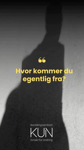 Vi skal lage tre filmer og vi trenger deg som har erfaringer med fordommer og rasisme. Vi arrangerer workshops der du sammen med andre kan utvikle konseptet for filmene og skrive manus. Ta kontakt med kirill.gurvich@kun.no