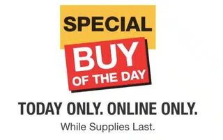 FOR THE LINK  Home Depot Deal Of The Day Today!: Discover the joy of savings with Home Depot's Special Buy of the Day! Shop now at https://www.homedepot.com/SpecialBuy/SpecialBuyOfTheDay and bring home amazing deals today!

The post Home Depot Deal Of The Day Today! appeared first on Yes We Coupon. See Link In Profile JUST COMMENT “DEAL” #yeswecoupon #amazon #homegoodsfinds #rebeldealz #savemoney #clearance