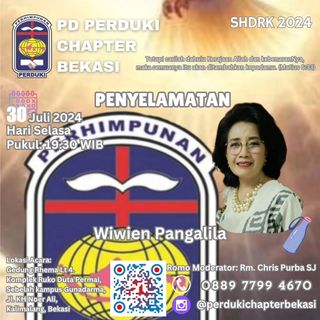 🄿🄳 🄿🄴🅁🄳🅄🄺🄸 ✞ 🄲🄷🄰🄿🅃🄴🅁 🄱🄴🄺🄰🅂🄸 
30 Juli 2024

Apakah Anda mau hidup diubahkan? dan hidup lebih baik bersama Kristus?
Alami anugerah perjumpaan secara pribadi dengan Kristus?
Hadirilah Seminar Hidup Dalam Roh Kudus (SHDRK) 

Sesi 2 Tema : PENYELAMATAN dibawakan Pewarta Ibu Wiwien Pangalila

Hari / Tanggal : Selasa / 30 Juli 2024
Pukul     : 19.30 WIB
Tempat : Gedung Rhema Lt. 4, Jln. KH. Noor Ali Kalimalang, samping Kampus Gunadarma Bekasi

Kita akan mengenal secara pribadi dengan Kristus dan mendalami pesan keselamatan Kristus dengan mengikutsertakan Roh Kudus dalam kehidupan kita sehari-hari.

Daftarkan segera melalui link berikut ini:
https://forms.gle/LP7nzDeDijANkSTs9

*Investasi Iman hanya sekali Rp 50ribu*, dapat di
Transfer ke PD Perduki Chapter Bekasi 
𝗕𝗖𝗔: 𝟯𝟵𝟳 𝟬𝟭𝟱𝟬 𝟲𝟳𝟱
(Perhimpunan Perduki)
Berita : Pendaftaran SHDRK Perduki Bekasi 

Salam Damai,
PD PEʀDUKɪ CʜAPTEʀ ʙEKASɪ 🌹
https://campsite.bio/perdukibekasi

#seminarhidupbarudalamrohkudus
#seminarhidupbarudalamroh
#seminarhidupdalamroh
#seminarhidupdalamrohperduki
#shdrperduki
#shdrk
#shdr
#pdpkk
#pdpkkbekasi
#pdpkkperduki
#karismatikkatolik
#perdukibekasi
#perdukichapterbekasi
#perhimpunanperduki
#perdukichapter