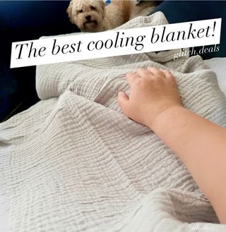 The best cooling blanket I own is on d e a l today! 🧊❄️ Save up to 43% depending on size/color! 🔥🛏️ Tap the 🔗 in my bio to check it out! #dealoftheday #blanket #amazonhome