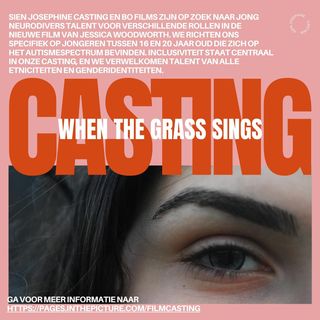 CASTING WHEN THE GRASS SINGS / WANNEER DE GRASSEN ZINGEN - We hebben al heel wat fijne inschrijvingen ontvangen voor onze castingoproep, maar we willen graag iedereen die in aanmerking komt maar zich nog niet heeft ingeschreven, een eerlijke kans geven. Daarom zetten we deze mooie zoektocht verder. We richten ons nu specifiek op neurodivers talent met een focus op jongeren die zich op het autismespectrum (ASS) bevinden. We zijn op zoek naar jonge talenten tussen 16 en 20 jaar oud. Alle etniciteiten en genderidentiteiten zijn welkom. Meer info via de link in bio of https://pages.inthepicture.com/filmcasting 😍 succes! #casting #filmcasting #sienjosephinecasting #neurodiversity #neurodivers #youngtalent #jessicawoodworth #castingdirector