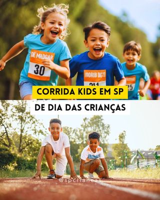 🏃‍♂️ DIVERSÃO PARA OS PEQUENOS ATLETAS NO DIA DAS CRIANÇAS! 🏃‍♂️

👉 Comente CORRIDA e te mando todas as informações.

O Parque Ecológico do Tietê em São Paulo será palco da Corrida Kids do Dia das Crianças que ocorrerá no dia 13 de outubro!

A corrida será para crianças de 3 a 13 anos e será dividida por faixa etária da seguinte forma:
👉 De 3 a 6 anos: distância de 250 metros, com largada às 10h45 

👉 De 7 a 11 anos: distância de 250 metros, com largada às 10h55

👉 De 12 a 13 anos: distância de 400 metros, com largada às 11h05

Para inscrever sua criança, basta acessar o site do evento.

E QUANTO CUSTA PARTICIPAR DA CORRIDA KIDS? 

💰 R$149,99 | Todas as crianças inscritas receberão um kit completo com mochila, camiseta, medalha, número de peito, squeeze, kit lanche, suco, barrinha de cereal, banana e água.

⏰ Dia 13/10, a partir das 10h45

📍 Parque Ecológico Tietê: Rua Guirá-Acangatara, 70, Eng. Goulart - São Paulo

https://saopauloparacriancas.com.br/venda-ingressos-9a-corrida-kids-casa-da-crianca/

📷 Divulgação Canva