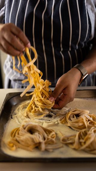 Don’t have a pasta maker? Fret not! 🍝

Chef and Owner Devika Manjrekar (@devikambing) of Toast Pasta Bar (@toastpastabar) shows us how to use basic kitchen equipment to make easy pasta shapes to impress your guests at your next party! 

Head to our website to read the article: https://www.thelabmagofficial.com/ 

[how to make pasta, easy pasta shapes, pasta hacks, how to make pasta at home]

#TheLabMag #Reviews #Recommendations #Interviews #EMagazine #ToastPastaBar #DevikaManjrekar #ToastDoughnutShop