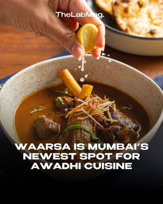 Vegetarian but want to enjoy Awadhi cuisine?

Waarsa at NCPA is the answer! This Awadhi cuisine restaurant celebrates the reunion of celebrated restaurateur and chef Rahul Akerkar and Chef Mukhtar Qureshi. Not only is the menu 50 percent vegetarian but it also highlights simple vegetables cooked at home. 

Head to our website to read more: www.thelabmagofficial.com 

#TheLabMag #Reviews #Recommendations #Interviews #EMagazine #NewInTown #Waarsa #RahulAkerkar #MumbaiRestaurants #MumbaiFoodie #Mumbai