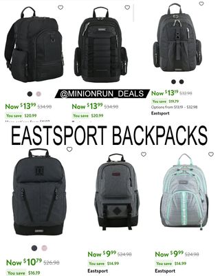 💥Lots of Eastsport backpacks on sale! 
https://go.sylikes.com/eMtRaSO9cJfg

▫️▫️▫️▫️▫️▫️▫️▫️▫️▫️▫️ 
NEVER MISS OUT ON A DEAL!
✅ Join my F@cebook Group
✅ Join my Telegr@m channel 
✅All l!nks are in my b!o ⁣⁣& stories
✅️ ⁣Follow my backup acct @minionhot_deals 

l!nks are affiliated
#couponcommunity #discount #deals #clearance