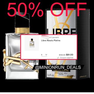 💥😍50% off Y S L Libre Absolu Platine
c0de 478215
https://shopstyle.it/l/che5e

▫️▫️▫️▫️▫️▫️▫️▫️▫️▫️▫️ 
NEVER MISS OUT ON A DEAL!
✅ Join my F@cebook Group
✅ Join my Telegr@m channel 
✅All l!nks are in my b!o ⁣⁣& stories
✅️ ⁣Follow my backup acct @minionhot_deals 

l!nks are affiliated
#couponcommunity #discount #deals #clearance