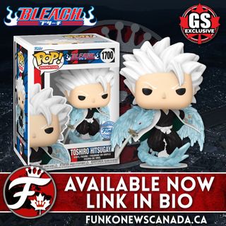 Available Now at GameStop Canada

Funko Pop! Animation: Bleach - Toshiro Hitsugaya with Bankai - Special Edition

https://www.gamestop.ca/Toys-Collectibles/Games/908110/pop-animation-bleach-toshiro-hitsugaya-with-bankai

SKU: 779184

Thanks to @josephhhhli for the heads up!

#funkofanatic #funkofamily #popvinyl #funkopop #funko #funkopopvinyl #funkofunatic #funkopops #funkoaddict #funkocanada #anime #bleach