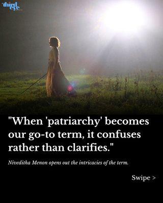 Patriarchy is at the root of all violence—recognising this has allowed us to unpack the social, cultural and material contexts behind daily acts of violence. 

While this approach has taken our feminist discourse to crucial directions, we need to think about the ways that paternalistic love and affection — which are components of patriarchy — quietly underpin dominance in relationships. They have deeply informed women’s mobility and access to public spaces, and unfurl a world of realities than the word 'patriarchy' alone could.

The public space is indeed masculine, and women’s existence - and loitering - may be a form of resistance. But getting to the heart of paternalistic relationships that claim to protect women is what really tells us about the way power operates within families, and thus, informs women’s presence in public. 

Do not miss this essay by Niveditha Menon. Link in the bio.

Cover Image: Still from 'The Village' (2004, Dir. M Night Shyamalan) 

[The Third Eye, Public Space, Crime, Violence]