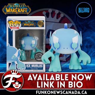 Available Now at The Blizzard Gear Store 

Funko Pop! Games: World of Warcraft - Ice Murloc - Blizzard Exclusive

Exclusive In-Game Content Included with Purchase

https://gear.blizzard.com/products/wowcfg0005-world-of-warcraft-ice-murloc-funko-pop

#funkofanatic #funkofamily #popvinyl #funkopop #funko #funkopopvinyl #funkofunatic #funkopops #funkoaddict #funkocanada #wow #warcraft