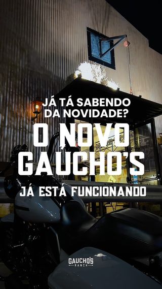 Gauchos novo ta funcionando a todo vapor!!!!

🕦terça a domingo das 17:30 as 24:00