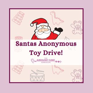 Happy Holidays! This season we are excited to host a toy drive for @santasanonymous
Help us bring holiday joy to kids in need! 🎅🎁

Drop off new, unwrapped toys now until December 13th at 4pm. 🧸

Needs ideas? Check our stories and highlights for most needed items and Santa's Anonymous' Amazon wishlist!

Donate Monday-Friday, 9-4, closed 12-1 daily.
.
.
.
#audiology #edmonton #santasanonymousyeg #santasanonymous  #ears #earhealth #womenownedbusiness #womenowned #toydrive #yegaudiology #yegsaudiologist #yeghealth #yeglove #yegsmallbusiness #yeg #yeglocal #smallbusiness #christmas #yegchristmas  #lovelocalyeg #local #community #bestaudiologist #yegxmas #holidays