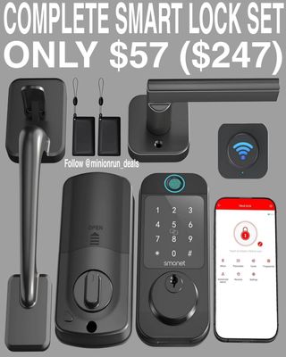 Keyless Entry Door Lock with handleset
Select the lock and clip the Coupon then use this Code: 50O319N4 🔥
https://amzn.to/3CEnWVN

L!nk to purchase is located in my bio/profile @minionrun_deals 

#amazondeals #amazonfinds #amazon #sale #hotdeals #promo #code