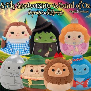 Just released! 🎉 The new 85th Anniversary Wizard of Oz Squishmallows are finally here! 🧙‍♀️🦁👠 These adorable 10” plush characters make the perfect gift for fans of all ages. 🎁 Don’t miss out! 🔗 in my bio! 🛒✨⁣
⁣
#Squishmallows #WizardOfOz #NewRelease #GiftsForKids #HolidayGifts #PlushToys #ToyCollector #GiftIdeas