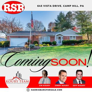 Coming Soon! - Welcome to this stunning 3-bed, 2.5-bath home in Camp Hill Borough with over 2,800 sq. ft. of living space. Features include hardwood floors, a bright family room with a wet bar, a wood-burning fireplace in the living room, and a large fenced-in lot just under 1/2 acre. Located near West Shore Country Club and all that Camp Hill has to offer!