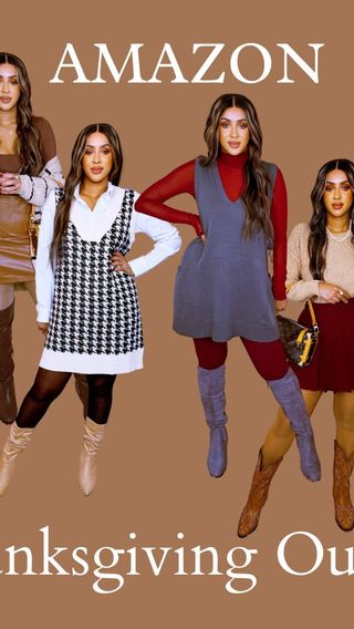 comment “thanksgiving” and I’ll DM you but make sure you’re following so you can recieve it ❤️Outfit ideas for the living room! Gobble don’t Squabble 😉#blackfridaydeals #winterfashion 
https://amzlink.to/az09Nxi3kTEok