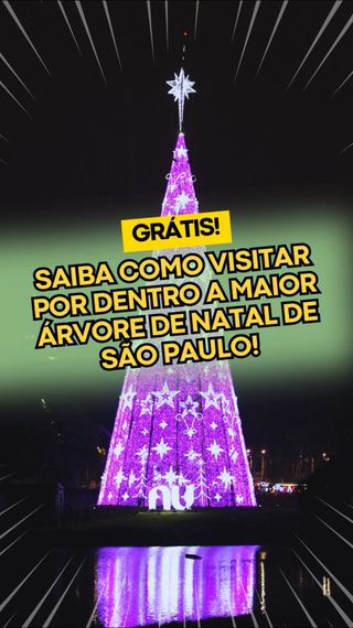 ‼️ GRÁTIS! Natal no Parque Ibirapuera tem visitação no interior da árvore ‼️

👇 Comente IBIRA que te envio a programação completa

O Parque Ibirapuera está um verdadeiro espetáculo de natal!

Desta vez, com novidades imperdíveis, incluindo a chance de visitar o interior da MAIOR árvore de Natal de SP com 57 metros de altura 😱

🎅 Na Casa do Papai Noel, o bom velhinho estará presente todos os sábados e domingos, das 19h30 às 22h.

📌 Shows da fonte do lago contarão a história da Mãe Natureza e o Espírito Natalino e acontecerão diariamente às 19h30, 20h30 e 21h30.

📌 Aos sábados e domingos, haverá concertos gratuitos entre 18h e 19h30.

🧩 Este ano, a inclusão será um dos pilares do evento, com recursos especiais para pessoas com deficiência e neurodivergentes. O mapa em braille na entrada, os QR Codes com audiodescrição e os abafadores de som são algumas das iniciativas.

👇 Comente IBIRA que te envio a programação completa

💲 GRÁTIS
🗓️ De 1º de dezembro a 5 de janeiro
📍@ibirapueraoficial - Av. Pedro Álvares Cabral, s/n, Vila Mariana - São Paulo

#passear #passeioemfamilia #diversaoemfamilia #oquefazeremsp #spcriancas
.

https://saopauloparacriancas.com.br/natal-arvore-ibirapuera