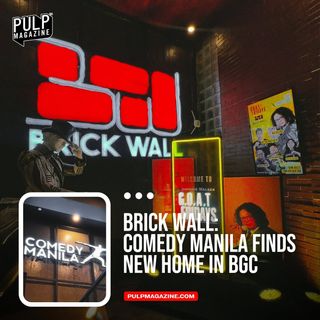 They say laughter is the best medicine. Here’s where you can get a dose of it: Brick Wall, the new world-class comedy and nightlife destination in BGC! Visit the link in our bio to read the article.

#BrickWall #ComedyManila #BGC #PULPMagazine