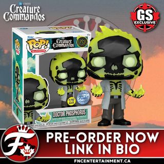 Available For Pre-Order at GameStop Canada

Funko Pop! Television: DC’s Creature Commandos - Doctor Phosphorus (GITD) Special Edition

https://www.gamestop.ca/Toys-Collectibles/Games/922552/pop-dc-creature-commandos-doctor-phosphorus-glow

SKU: 789493 
Note: Not all GS locations will receive the same stock or at the same time. Check your local GS for availability.

Thanks to @transformr162 for the heads up!

#funkofanatic #funkofamily #popvinyl #funkopop #funko #funkopopvinyl #funkofunatic #funkopops #funkoaddict #funkocanada #creaturecommandos #dc