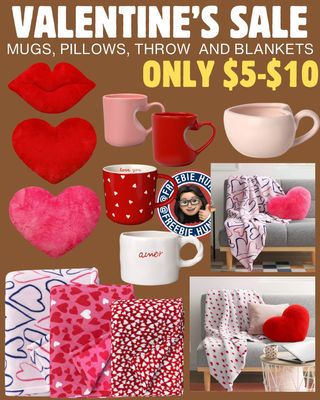 Comment LINK & I’ll message you the links.

🎯 Valentine’s Mugs, Pillows, and Throw Blankets—ONLY $5-$10! 🤍🩷❤

Transform your space with these adorable and cozy finds, perfect for Valentine’s Day! 💕

✨ MUGS for your favorite warm drinks
✨ PILLOWS to add festive vibes to your decor
✨ BLANKETS for the ultimate cozy night in

L I N K I N B I O or tap the links above to grab these deals before they’re gone!

#AD Links are affiliated. This means I may receive a small commission when you shop through my links. This is at no additional cost to you. 🥰

#valentinesdecor #cozyfinds #dealsandsteals #homeessentials #savvyshopper #treatyourself #freebiehunter