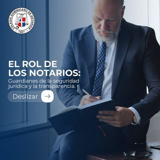 ⚖️ El rol de los notarios en la seguridad jurídica

Los notarios desempeñan un papel fundamental en la protección de los derechos de las personas y el buen funcionamiento del sistema legal. No solo se encargan de certificar documentos, sino que actúan como auténticos guardianes de la legalidad, asegurando que cada acto jurídico sea válido y esté respaldado por el marco legal correspondiente.

✅ Previenen conflictos legales: Gracias a su intervención, los notarios contribuyen a que los acuerdos sean claros, completos y sin ambigüedades, minimizando el riesgo de disputas en el futuro.

✅ Aseguran la validez de contratos y acuerdos: La certificación notarial otorga autenticidad a los documentos, haciendo que estos sean reconocidos por las autoridades judiciales y administrativas.

✅ Garantizan justicia y equidad en cada acto jurídico: Su imparcialidad y profesionalismo aseguran que las decisiones legales sean justas, equilibradas y respeten los derechos de todas las partes involucradas.

✨ Confía en los notarios de la República Dominicana para garantizar la integridad y legalidad de tus actos jurídicos.

INFORMACIÓN:
📞 809-687-2883
📧 cooperativacolegiodenotarios@hotmail.com

#Notarios #ColegioDeNotarios #SeguridadJurídica #ActosJurídicos #Legalidad #Derechos #Justicia #republicadominicana