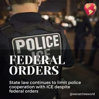 Washington state law prohibits local law enforcement from cooperating with U.S. Immigration and Customs Enforcement, and despite the flurry of executive orders from a new presidential administration, officials don't think the status quo will change.

"The big thing for us is it comes down to the state law," said Wenatchee Police Department Chief Edgar Reinfeld. "We don't maintain any records regarding anyone's immigration status. It's not allowed by law, nor would we want to."

Click the link in our bio to read more.

✍ Oscar Rodriguez
📸 Provided photo/DVIDS

#ice #washington #washingtonstate #wenatchee #news #localnews #police #statelaw #federalorders