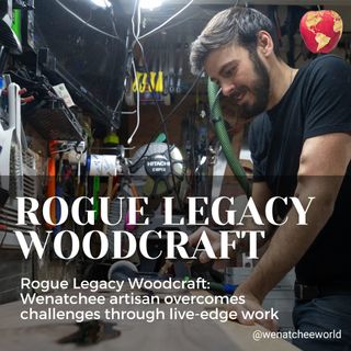 Tom Baxter, a local artisan and owner of Rogue Legacy Woodcraft, specializes in live-edge slab design.

“But I offer anything,” he said.

Baxter has run Rogue Legacy Woodcraft out of his home at 914 Saddlerock Drive in Wenatchee since April 9, 2024.

Click the link in our bio to read more.

✍ Katie Garcia 
📸 Jacob Ford

#woodcraft #business #wenatchee #washington #localnews #news #wenatcheevalley #ncw #pnw