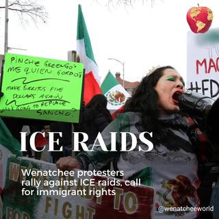 The chants echoed through the streets: “El pueblo unido, jamas sera vencido.”

Hundreds of community members in Wenatchee on Sunday packed the corner of Memorial Park on Chelan Avenue — along with thousands of others across the country — to protest against raids and mass deportations led by U.S. Immigration and Customs Enforcement.

In English, the chant translates to, "the people, united, will never be defeated."

Click the link in our bio to read more.

✍ Jenni Rodas
📸 Josey Meats

#iceraids #protest #wenatchee #washington #news #localnews #immigrantrights #pnw #wenatcheevalley #ncw