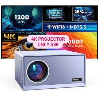 4K Projector with Wifi 6 & Bluetooth 5.3, REPABOW 1200 ANSI Native 1080P Outdoor Movie Projector with Sealed Engine/ Keystone/4P/4D/PPT/25% Zoom
Original price: $229.99
Discount price: $89.99
Discount code: L67VPFNN 🚨
https://amzn.to/4iNMGun

Link is in my bio/profile @lovegooddeals