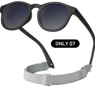 Baby Wrap Polarized UV400 Sunglasses - Soft Frame with Secure Strap for Infant and Newborn (0-24 Months) 
Clip the coupon and then apply the code Code: TYCNSVUS 🚨
https://amzn.to/3DCUsbI

Link is in my bio/profile @lovegooddeals